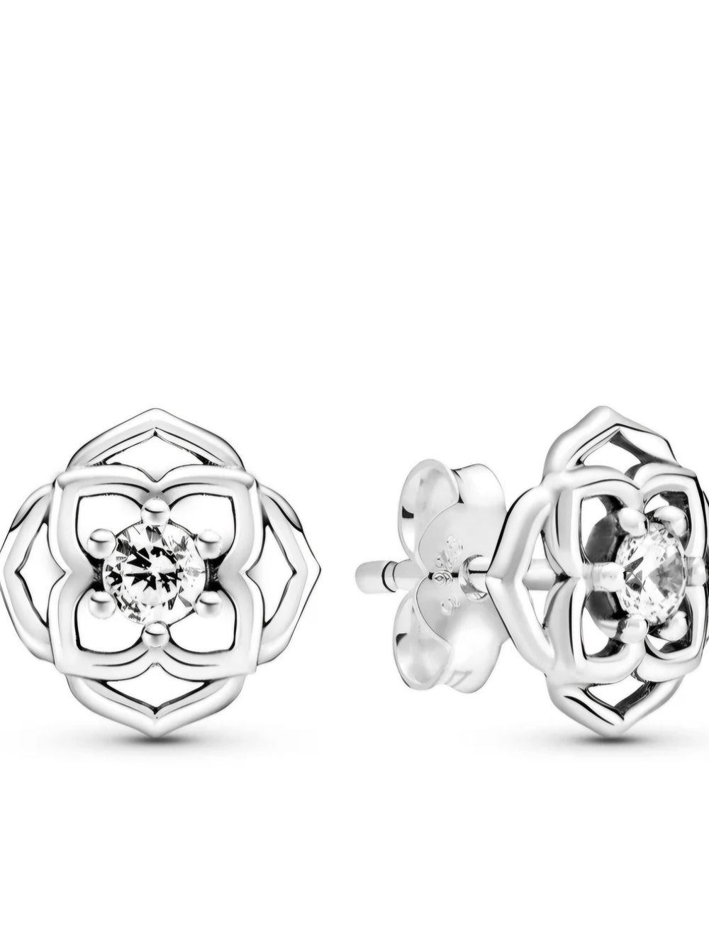 Pandora Rose Petals Stud Earrings